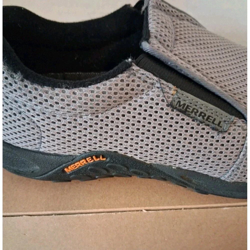 Merrell J53062 Jungle Moc Slip-on Shoes Womens 8.5 Gray Hiking Outdoor